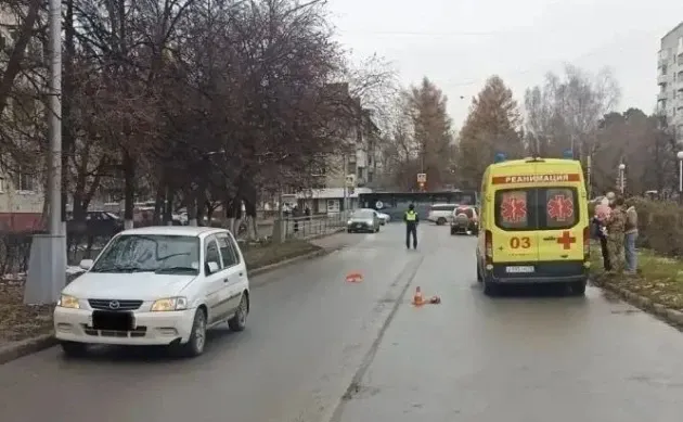 В Северске Mazda Demio сбила восьмилетнего мальчика