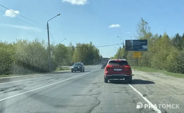 Реконструкция Шегарского тракта под Томском отложена: денег в бюджете нет